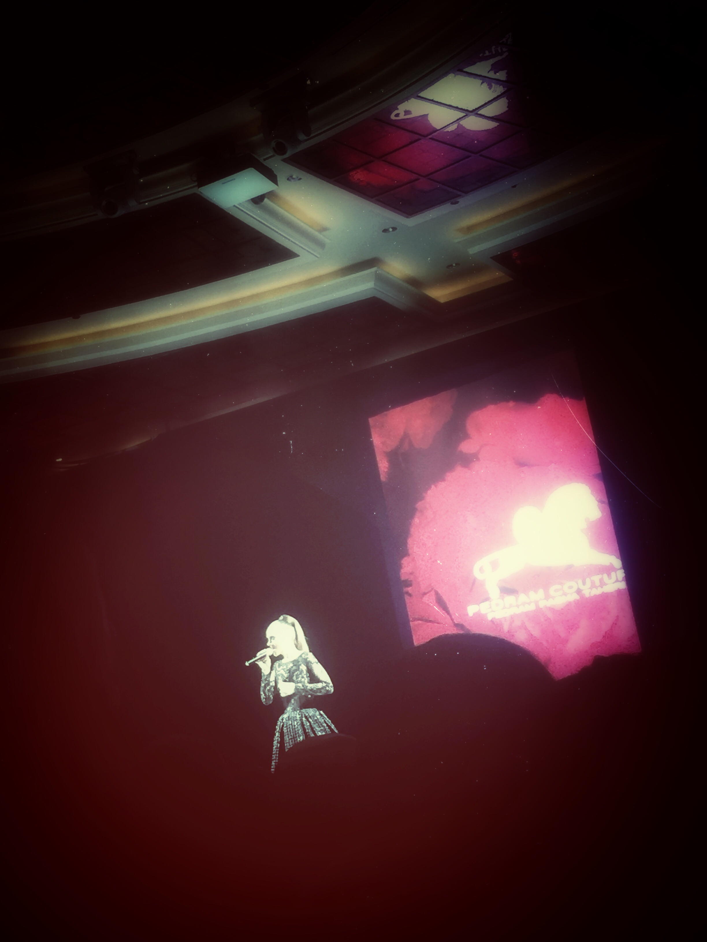 Pedram Couture (a model opens the show with a beautiful solo of Rihanna's song "Stay")