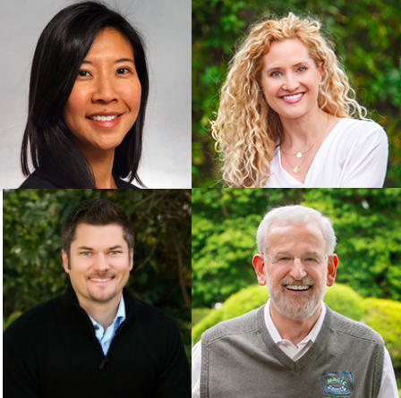 Clockwise from top left: Sheri, Kari, Phil, John.
