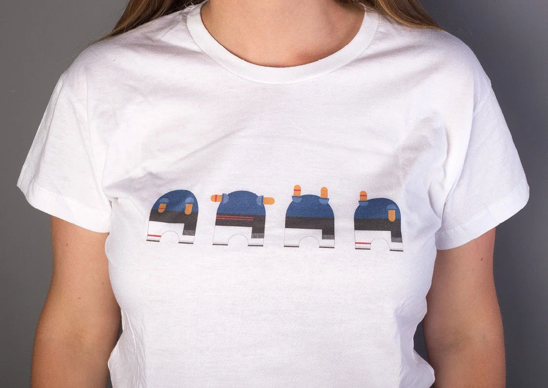  Camiseta modelo I   