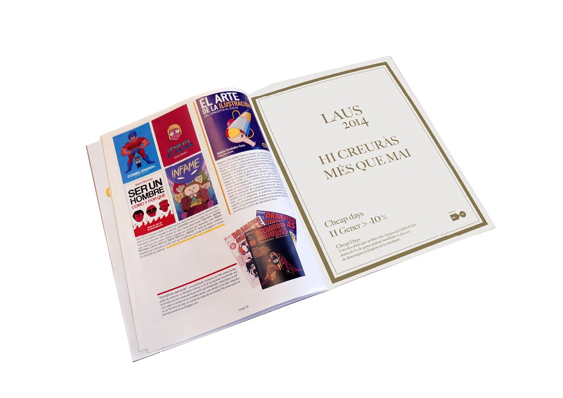  Aplicación en revista para promoción. 