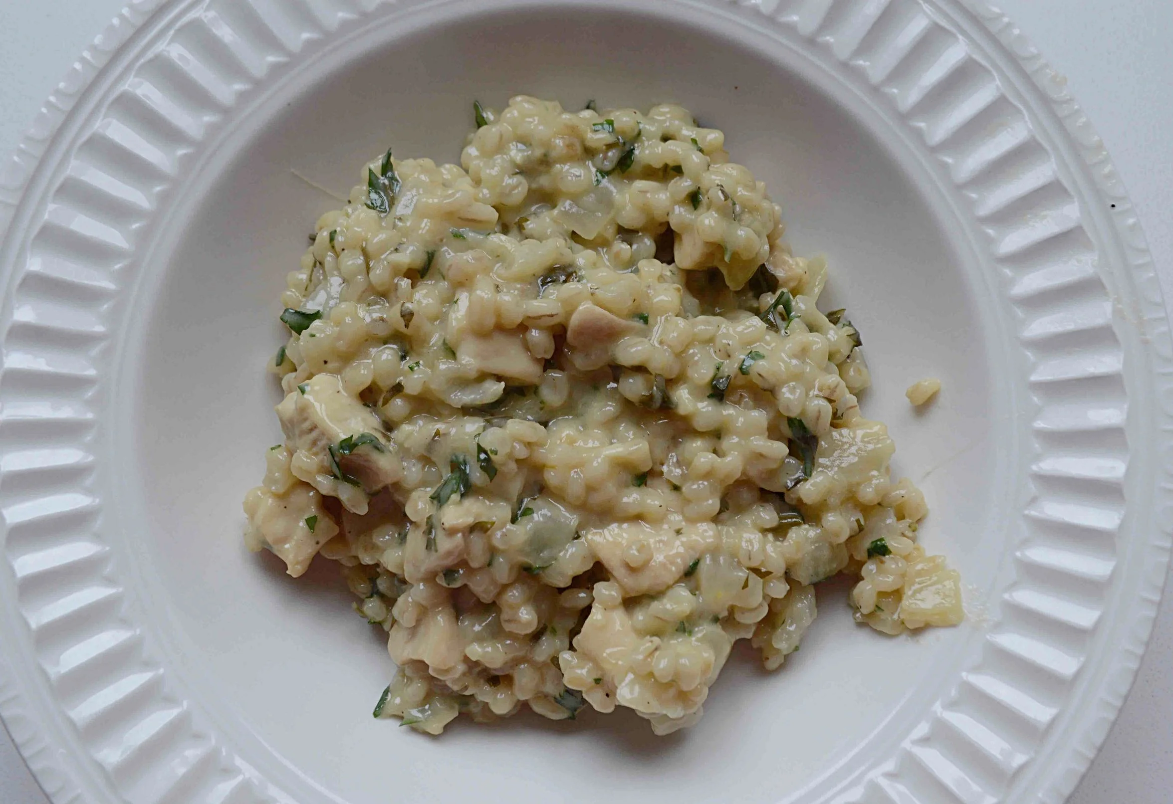 Chicken Barley Risotto — Unwritten Recipes