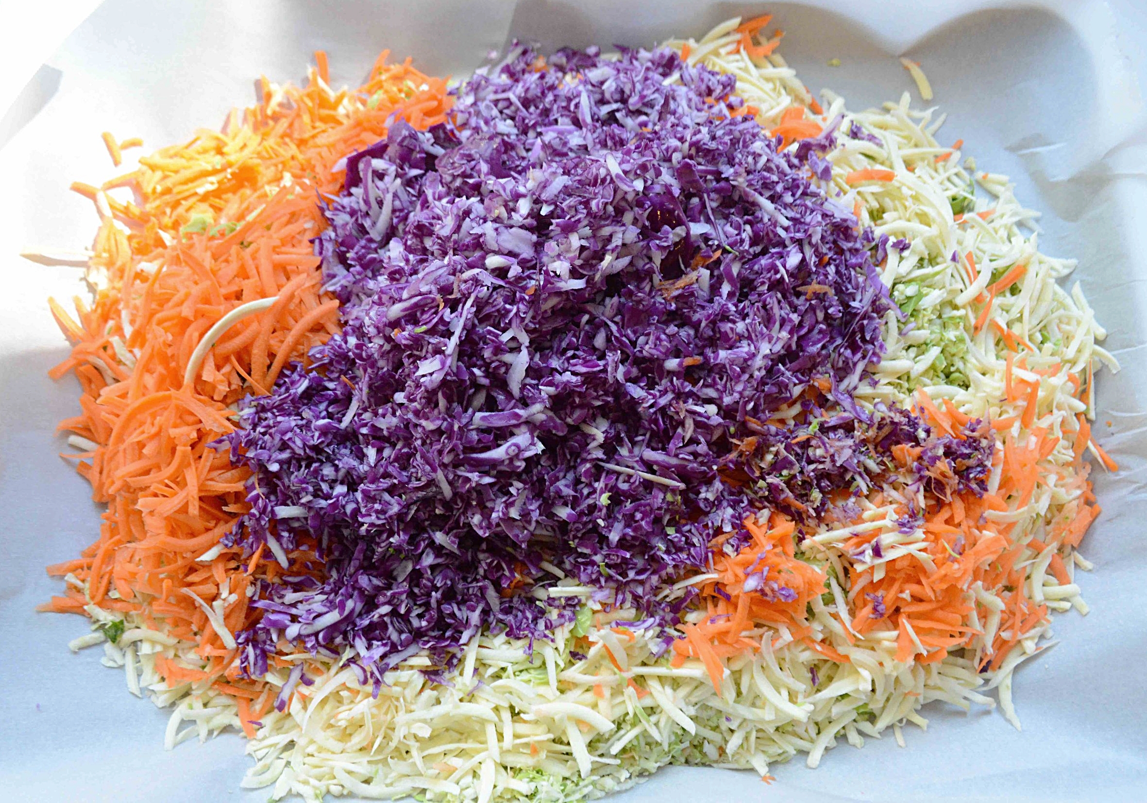 Crispy Shredded Veggies — Unwritten Recipes