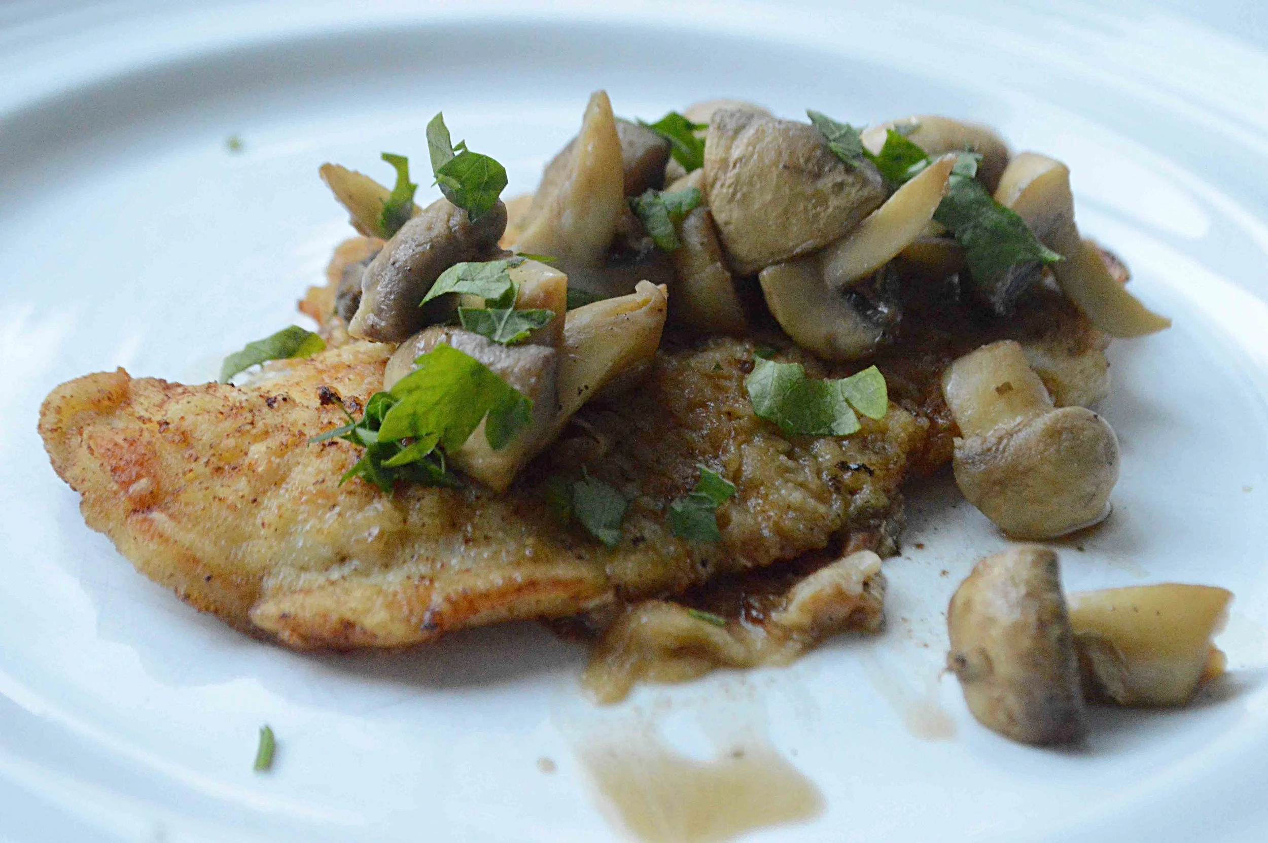 One-Skillet Chicken with Mushrooms — Unwritten Recipes