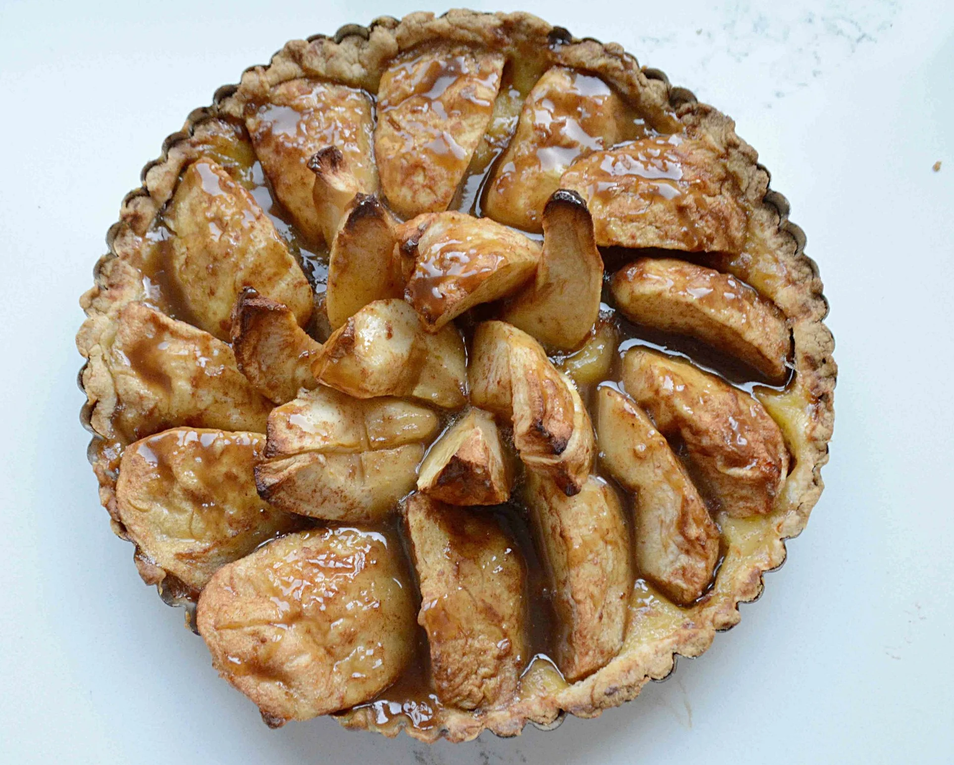 Dark Caramel Custard Pie — Unwritten Recipes