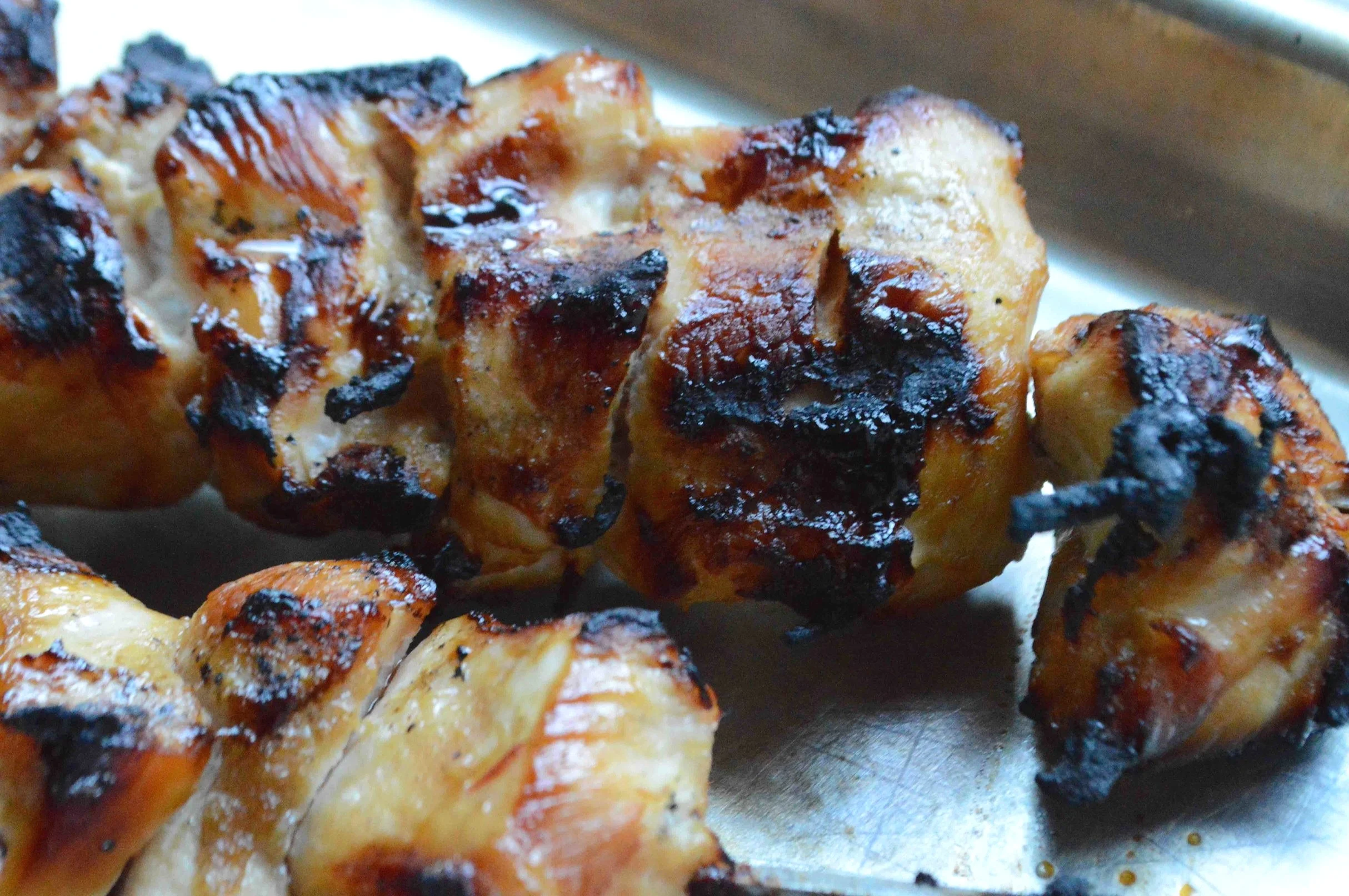 Simple Grilled Chicken Kabobs Korean Style Unwritten Recipes