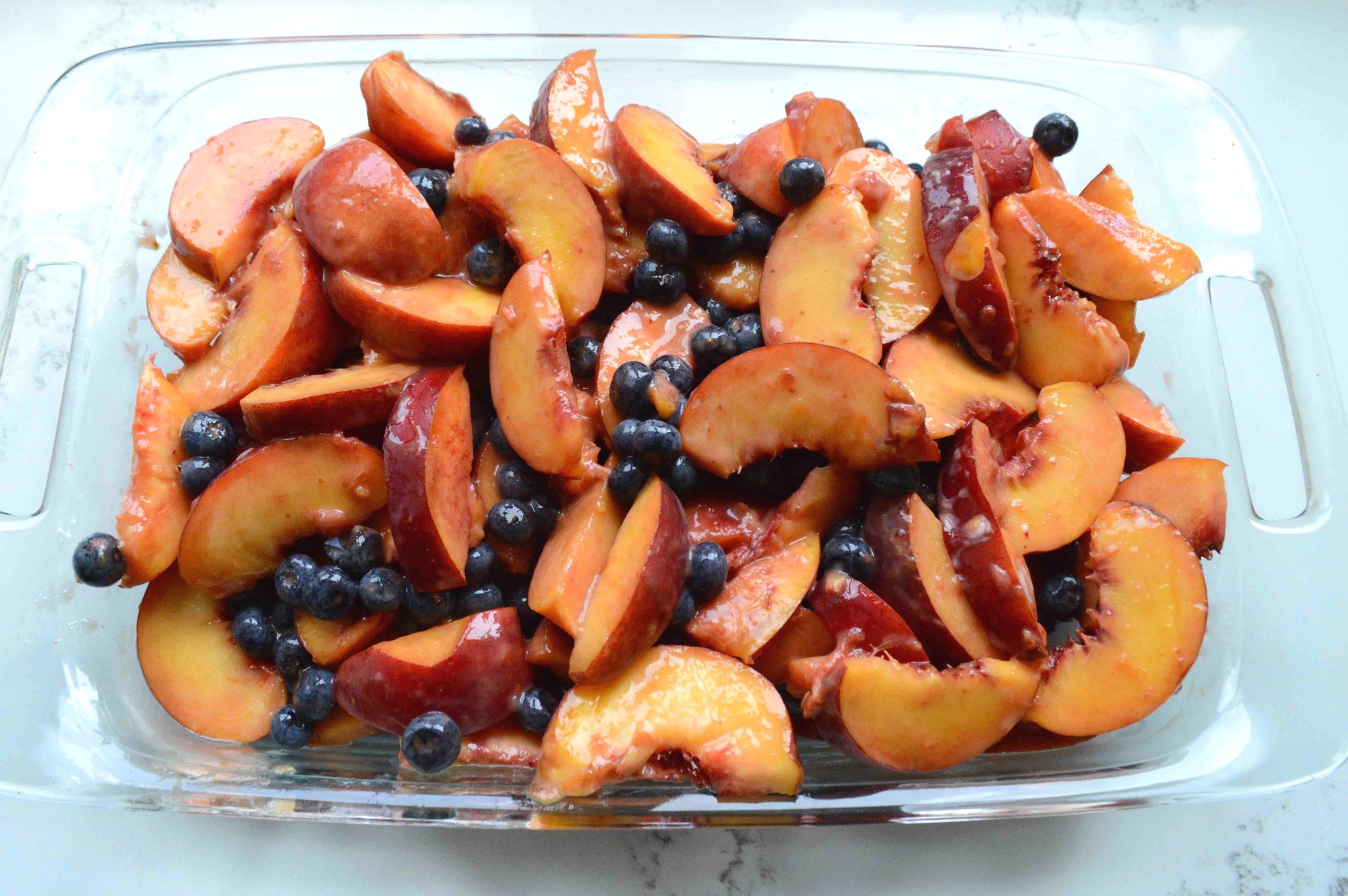 Mastering My Mistakes in the Kitchen's Blueberry + Peach Crisp with ...