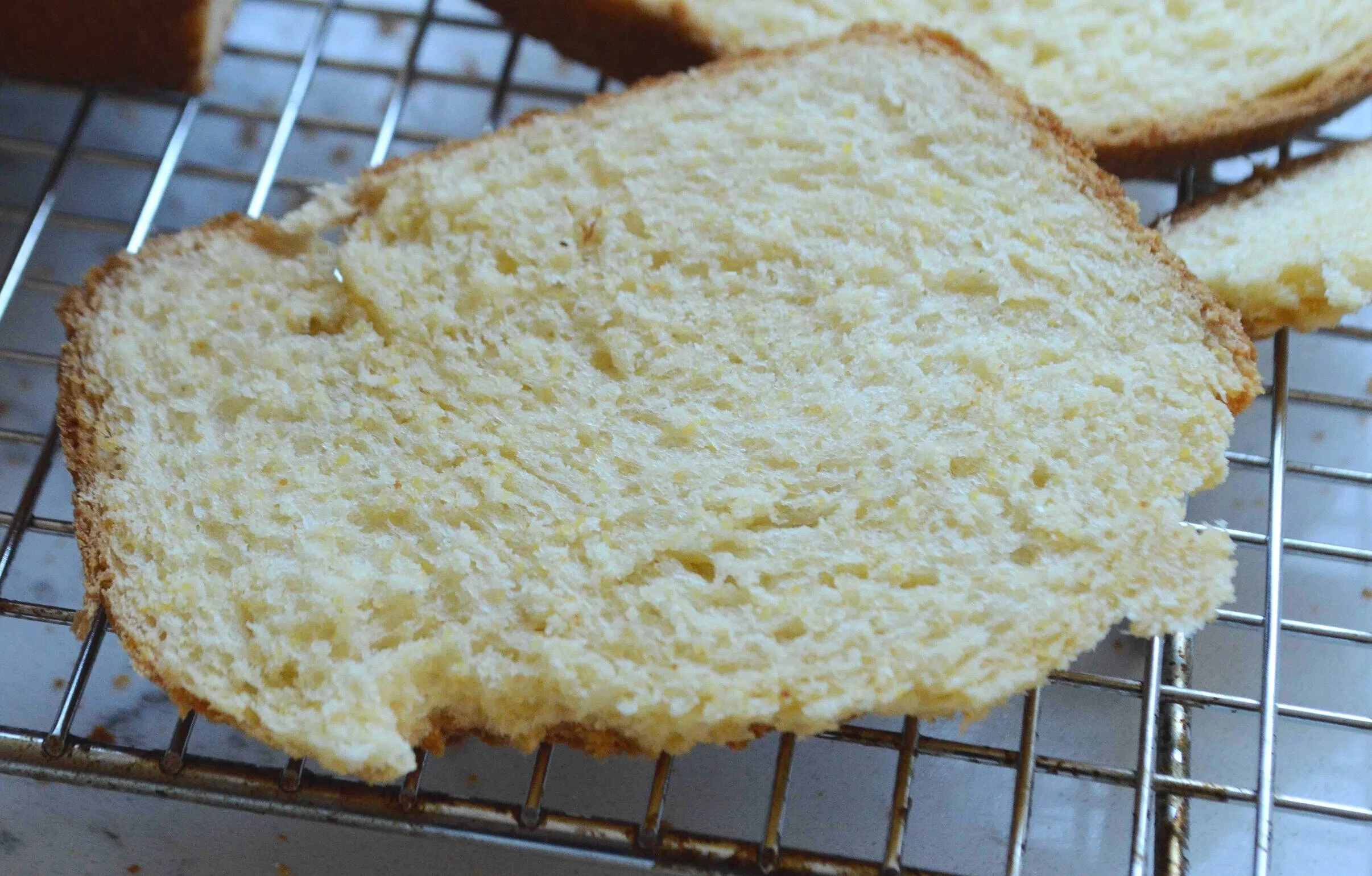 Cornbread Sandwich Loaf (Yeasted) — Unwritten Recipes