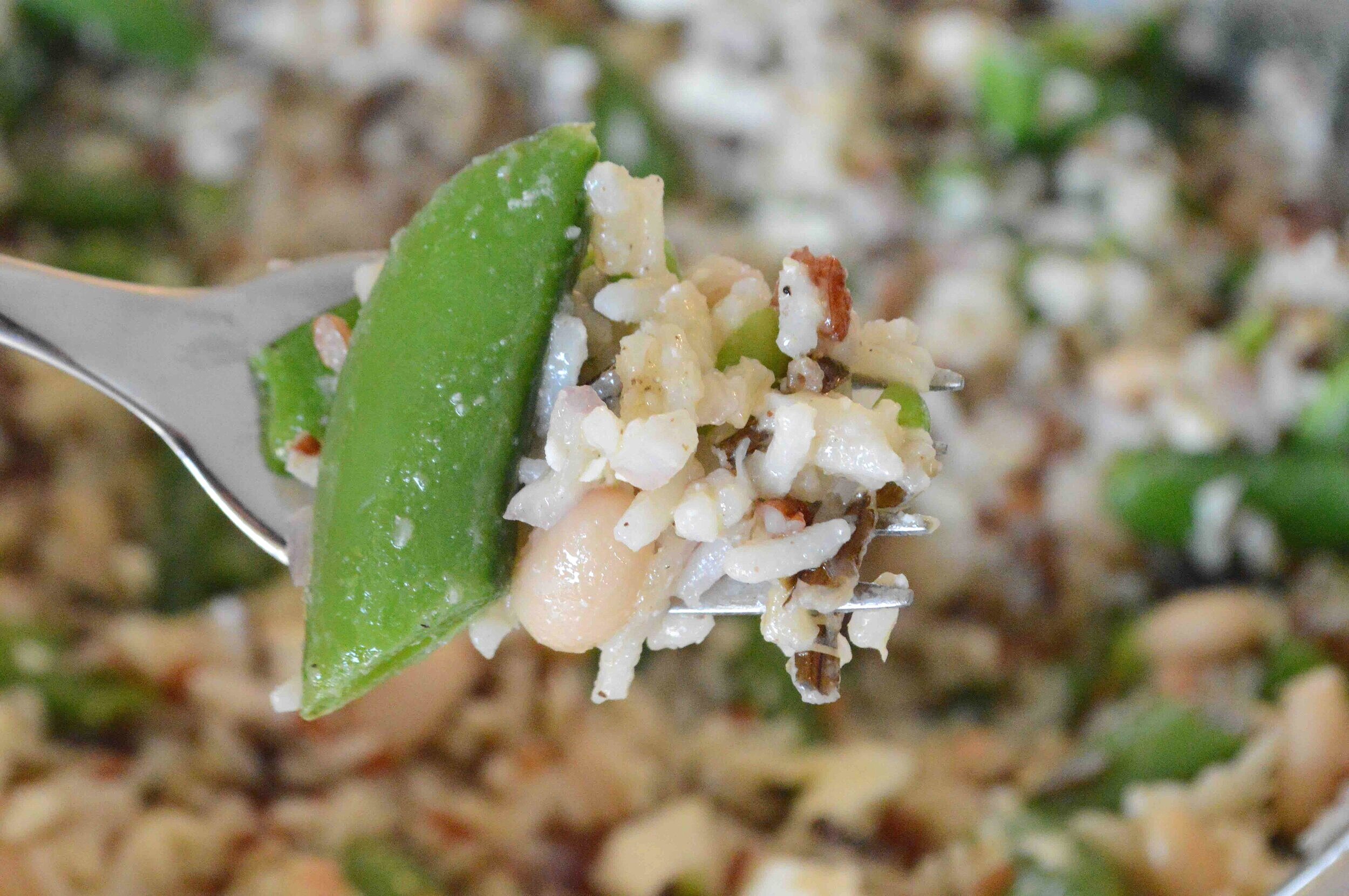 Snap Pea and Radish Salad with Tahini Dressing Recipe