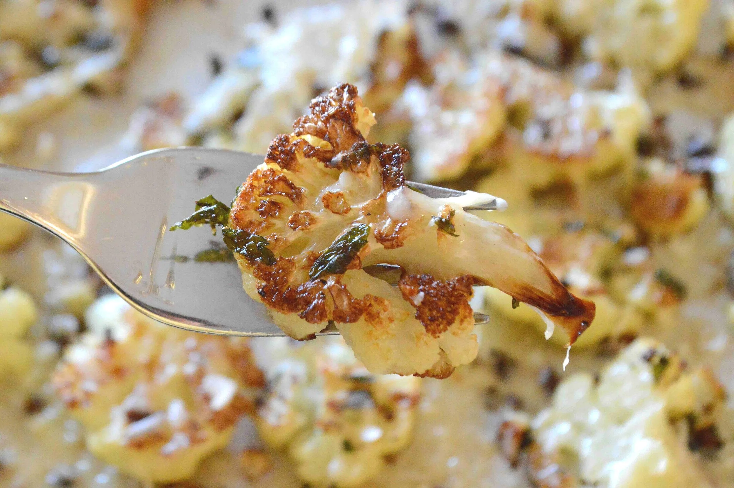 Roasted Garlic Parmesan Cauliflower Unwritten Recipes