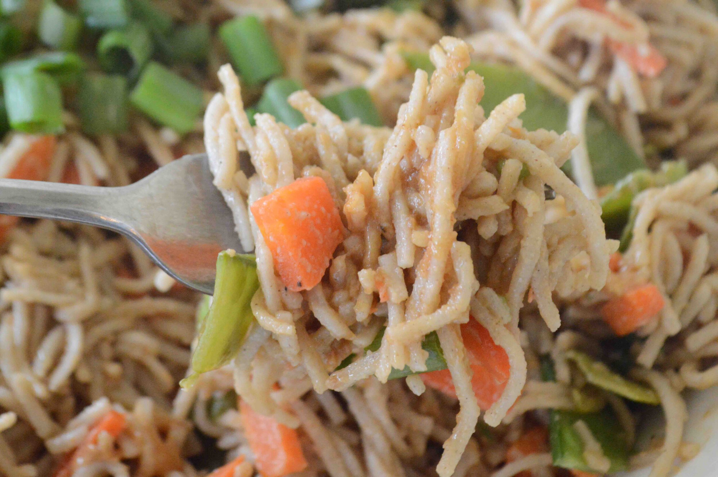 Peanutty Soba Noodles with Snow Peas & Carrots — Unwritten Recipes