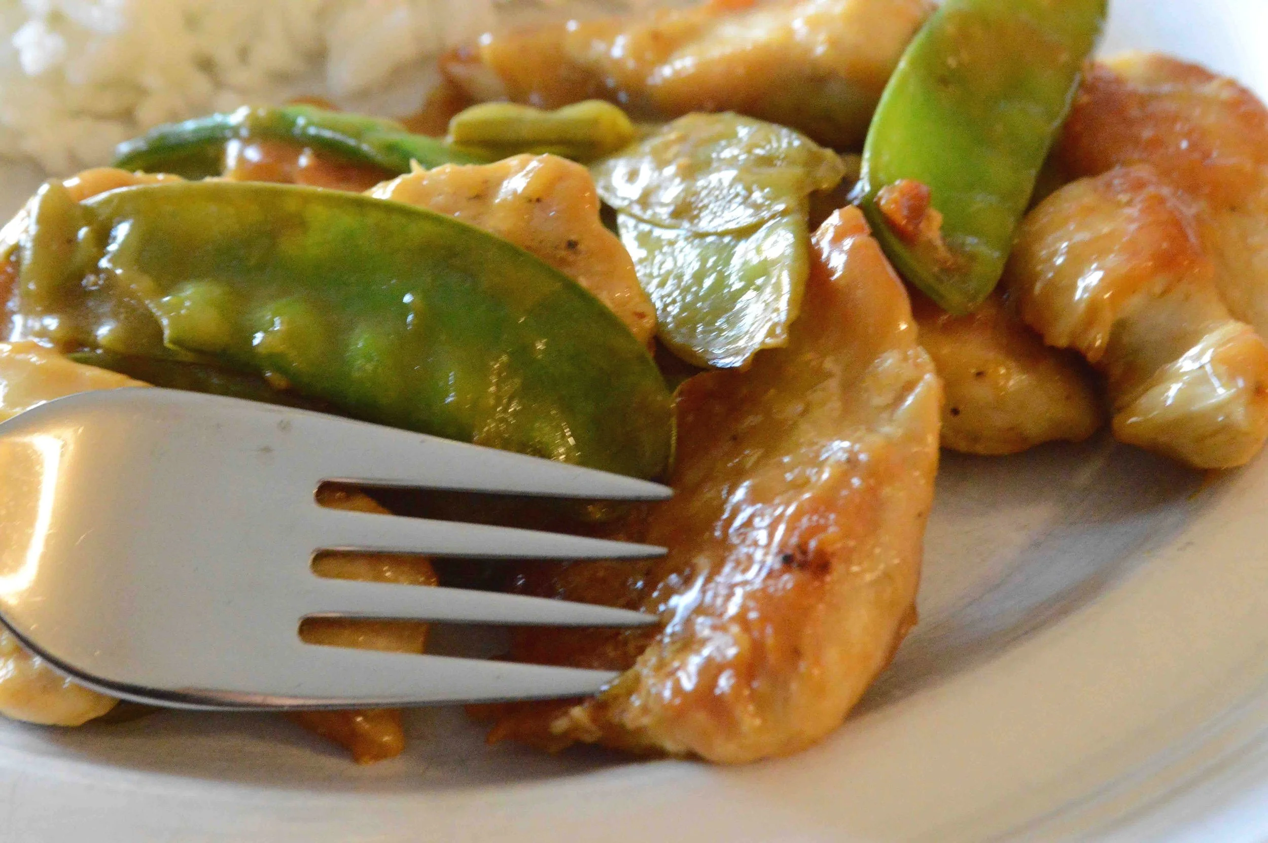 Easy Lemon Chicken with Snow Peas — Unwritten Recipes