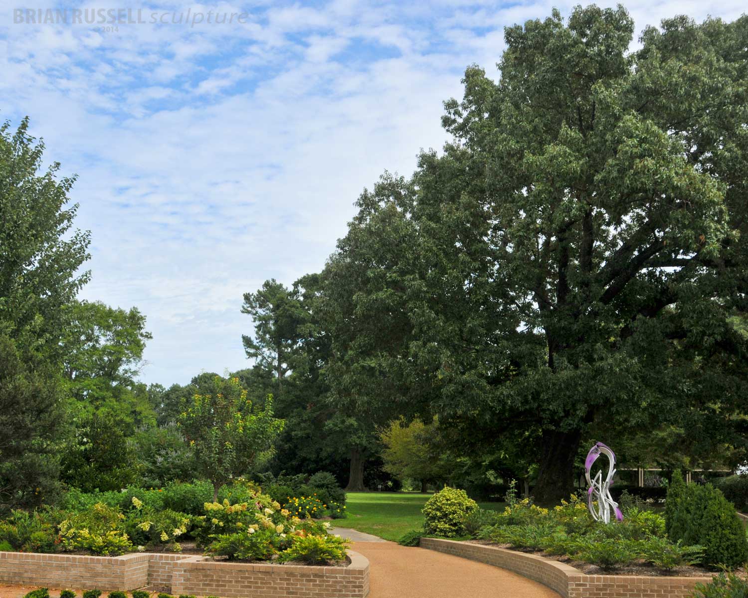 Cumulonimbus Installed At Memphis Botanical Gardens Brian