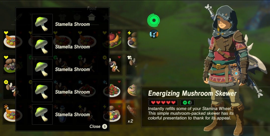 Simple Cooking Recipes in Zelda BOTW — Kelleher Bros.