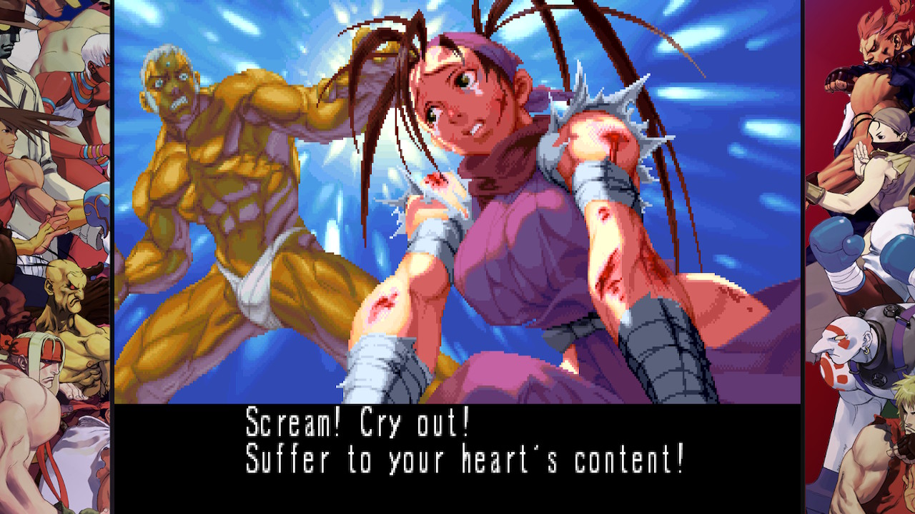 Street Fighter Galleries: Street Fighter III: Victory Screens