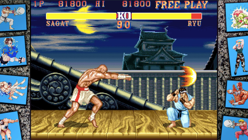 Zangief's Stage In-Game Background, Images, Street Fighter II, Museum