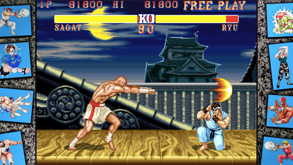 Zangief In-Game Image Double Lariat, Images, Street Fighter II, Museum