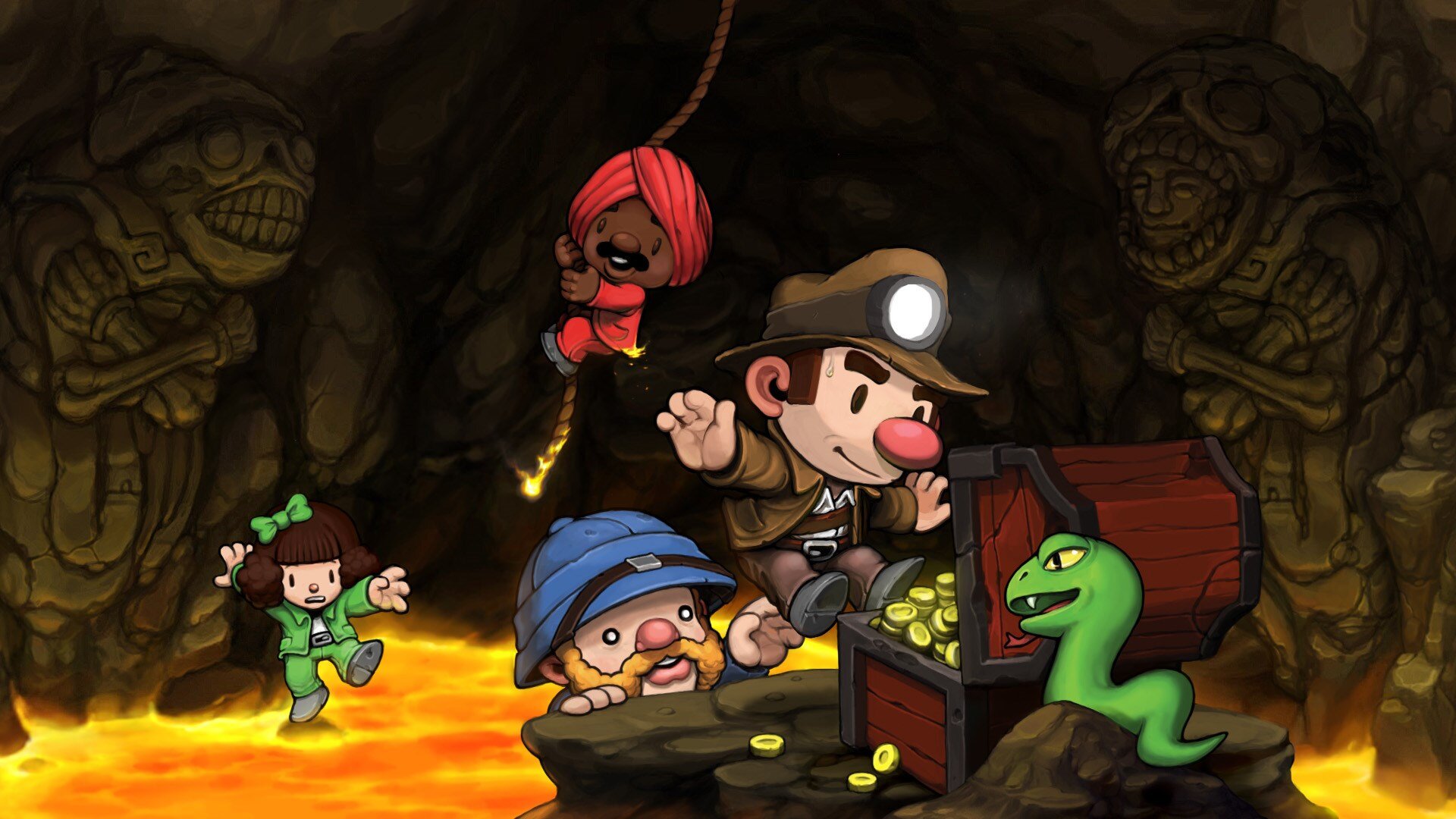 Spelunky free to play in your browser