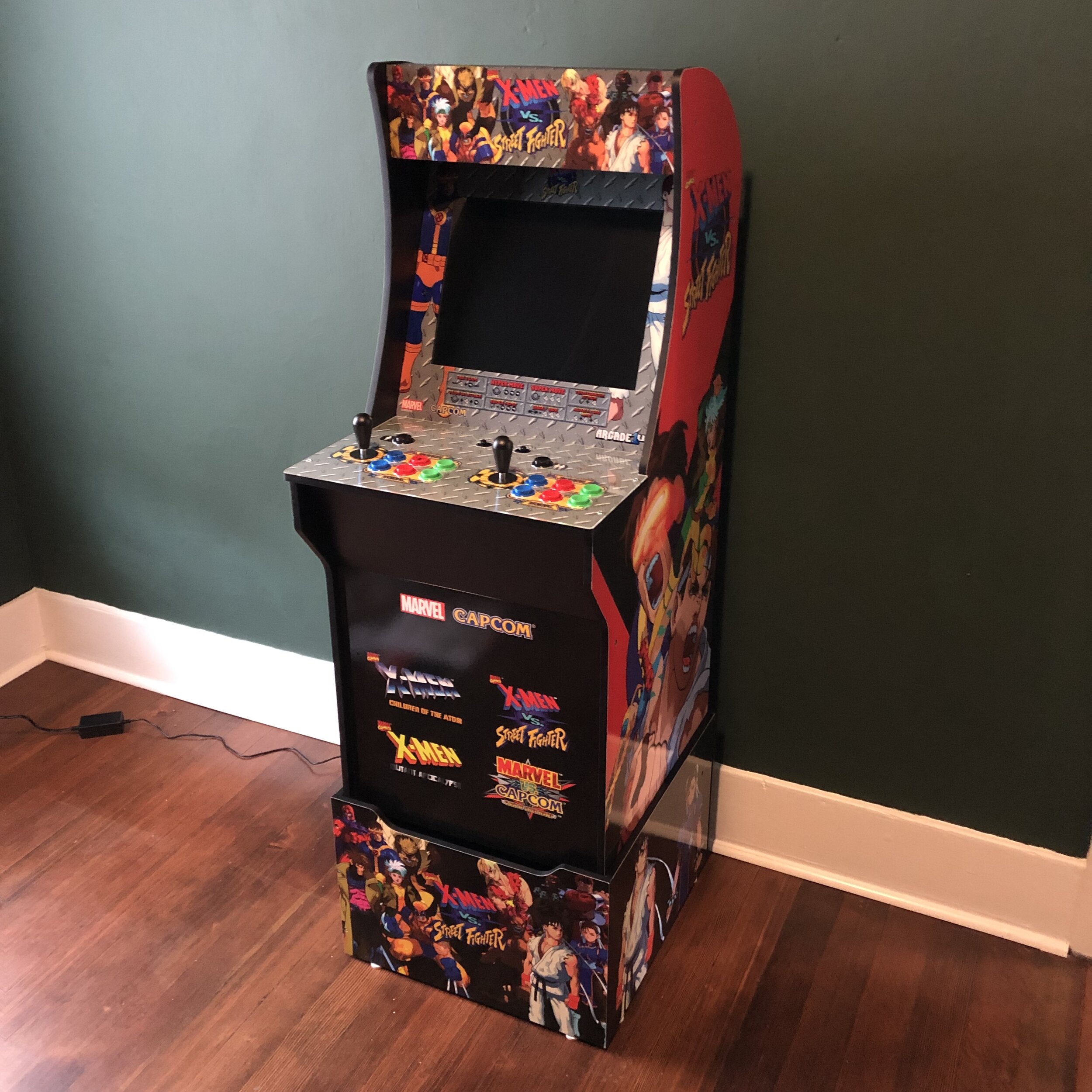 Arcade1up cabinet review | X-Men vs. Street Fighter — Kelleher Bros.