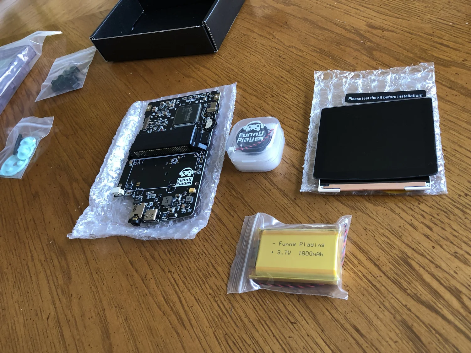 FunnyPlaying FPGA GameBoy Color assembly & review — Kelleher Bros.