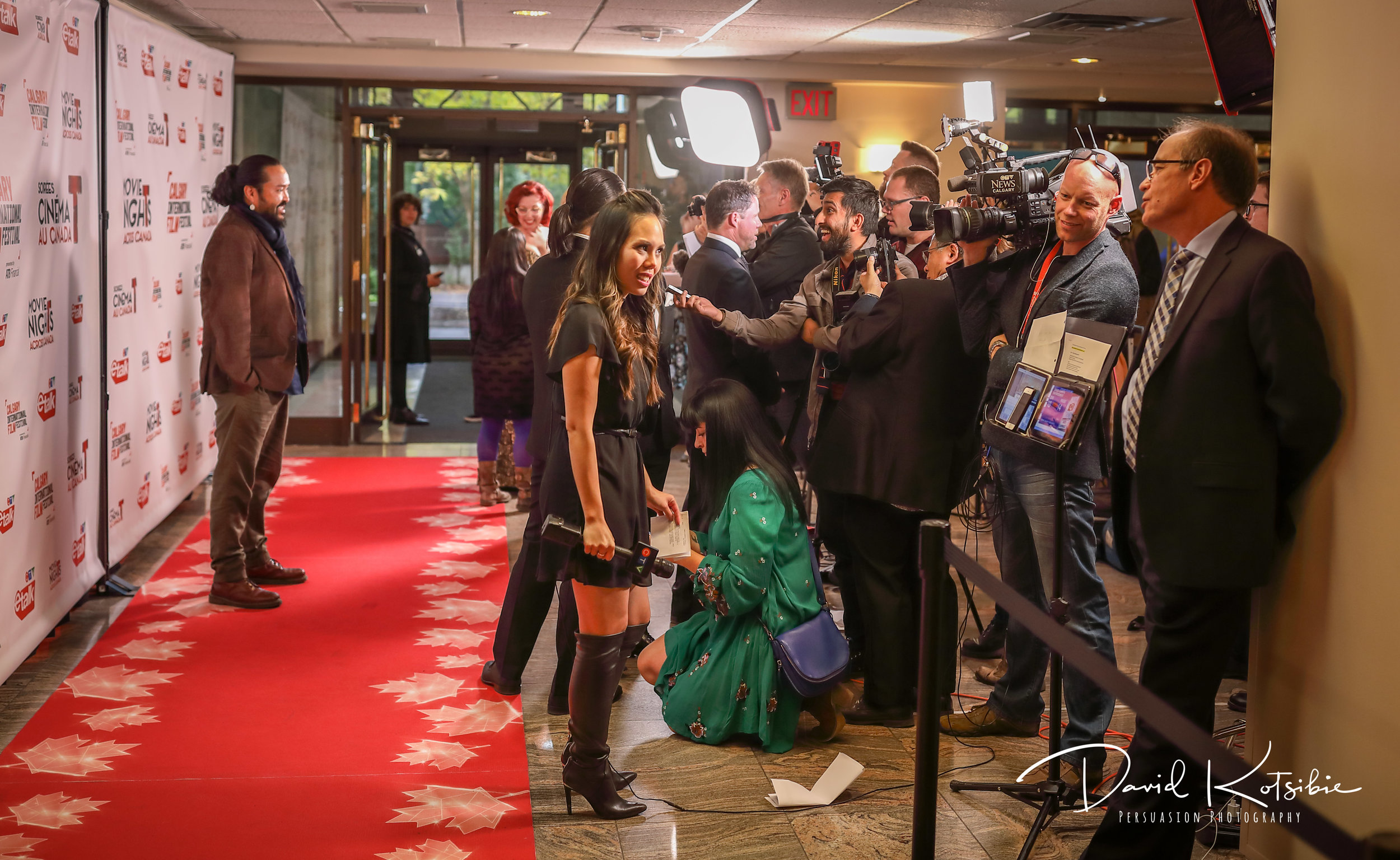 Calgary Intl Film Festival Opening Night Red Carpet
