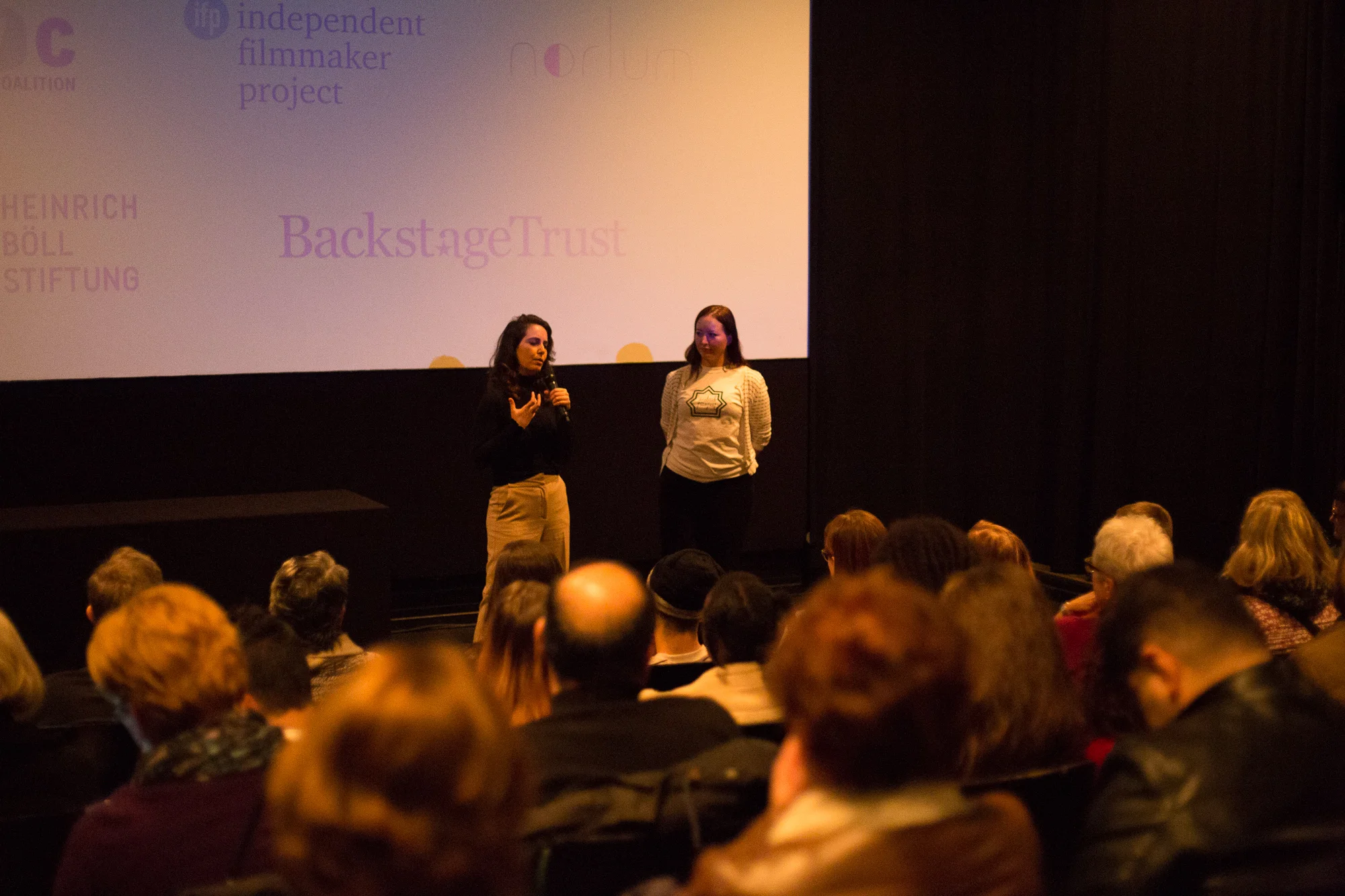 We Are Not Princesses co-director Itab Azzam at the Arabisk Filmfest 2019