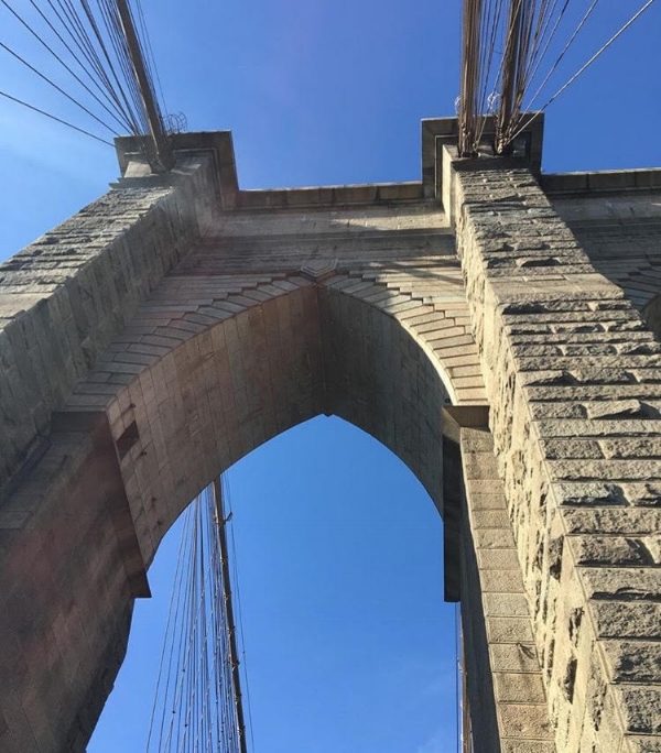Walk over Brooklyn Bridge with the Family
