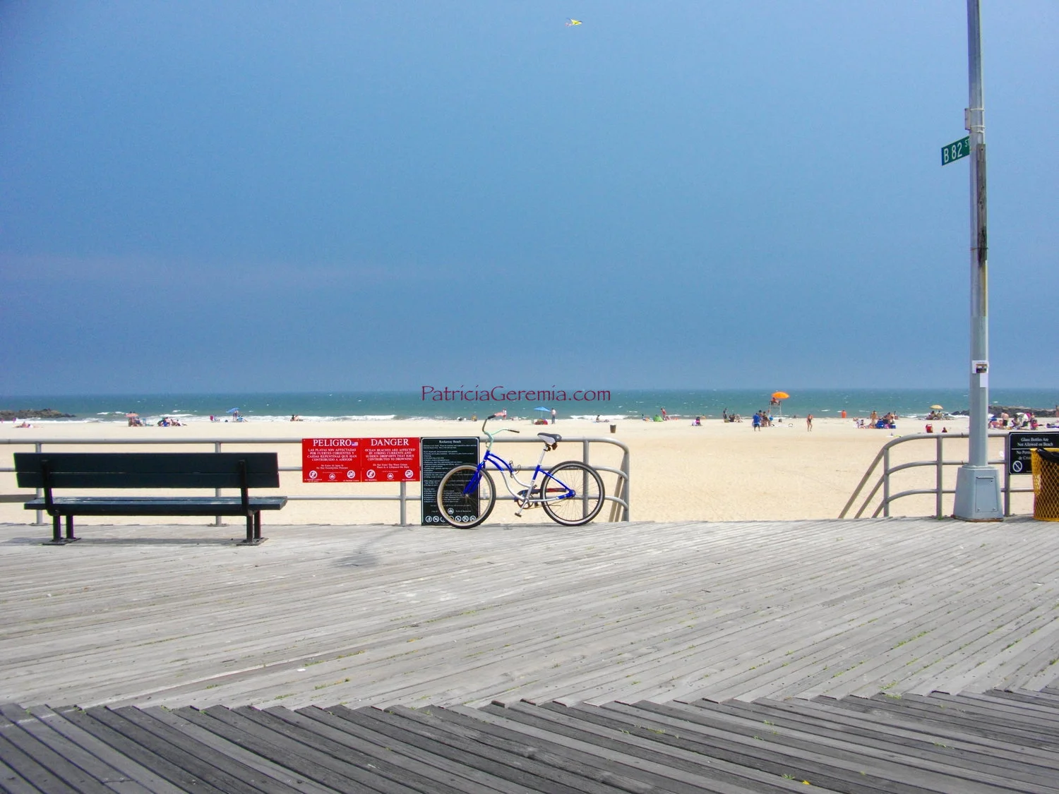 Boardwalk Memories: Boardwalk charm—bikes, sand, and sea. Taken in August 2012, just before Superstorm Sandy, this image preserves a view enjoyed by four generations of my family, and one that no longer exists today, except in this photograph.  Rocka