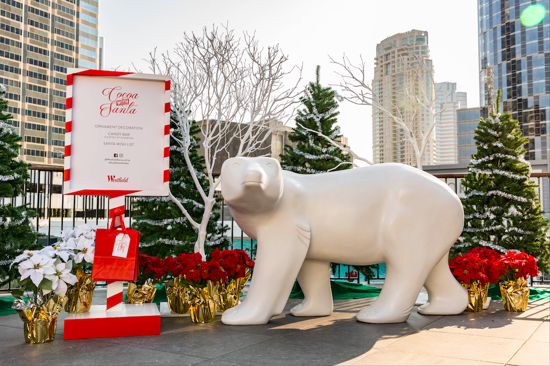 Westfield Cocoa with Santa