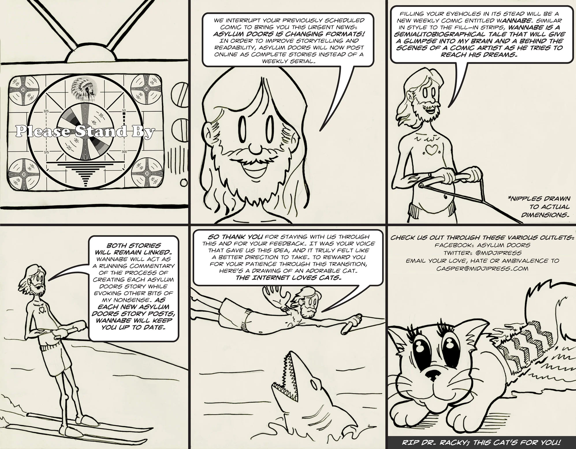 Introducing Wannabe, A Web Comic