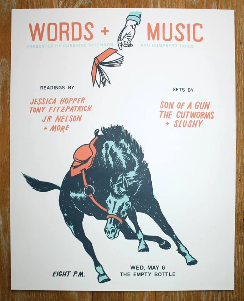 Words + Music on Wednesday, May 6