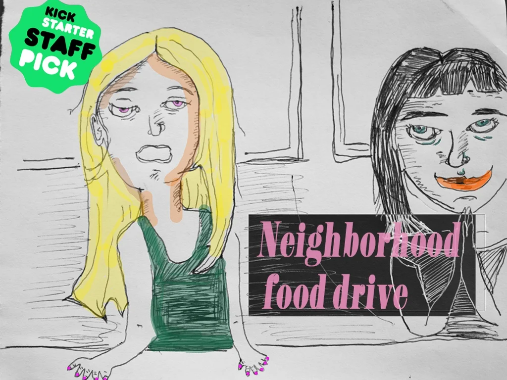 The "Neighborhood Food Drive" Kickstarter 