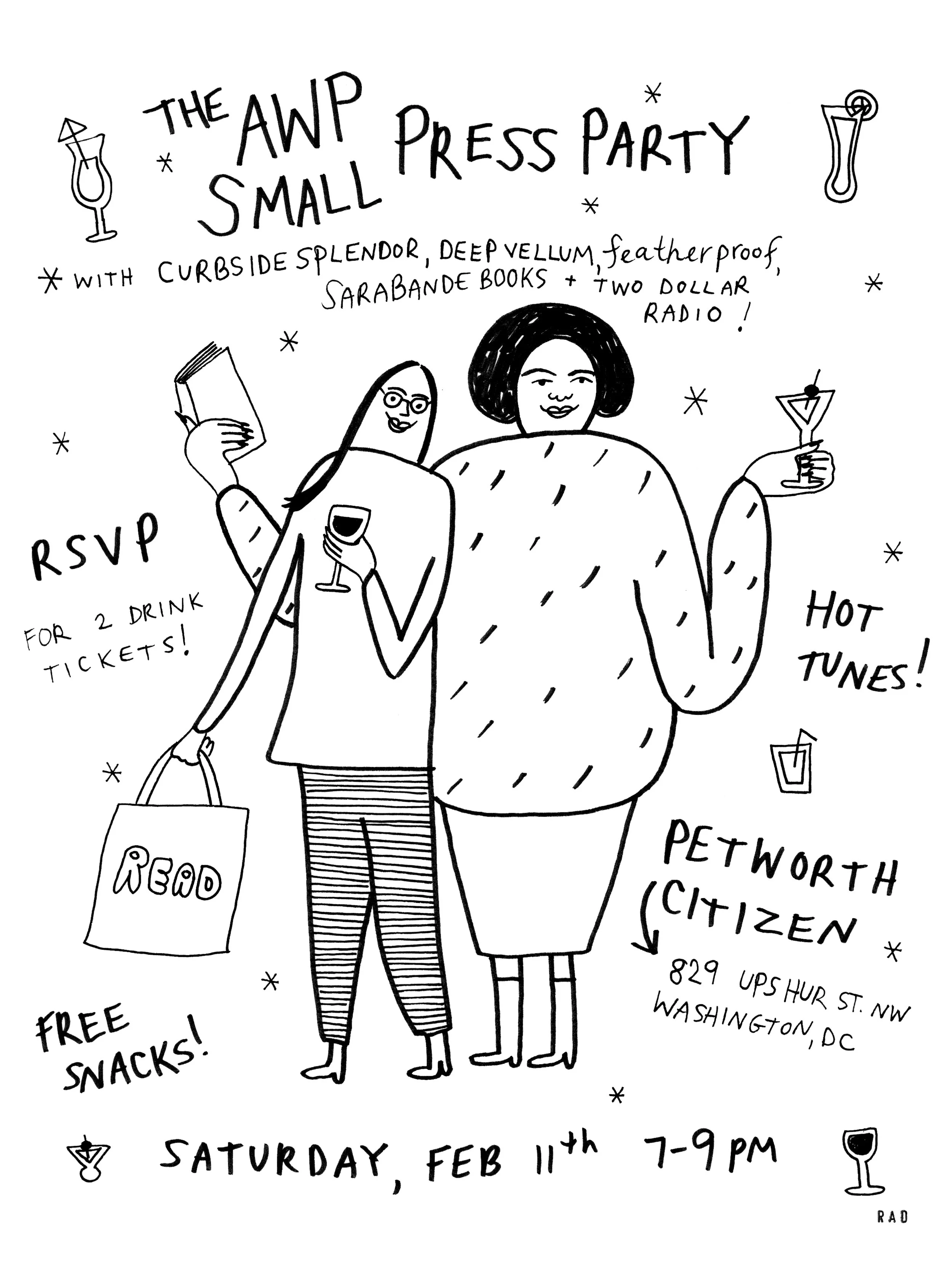 Curbside Splendor at AWP 2017