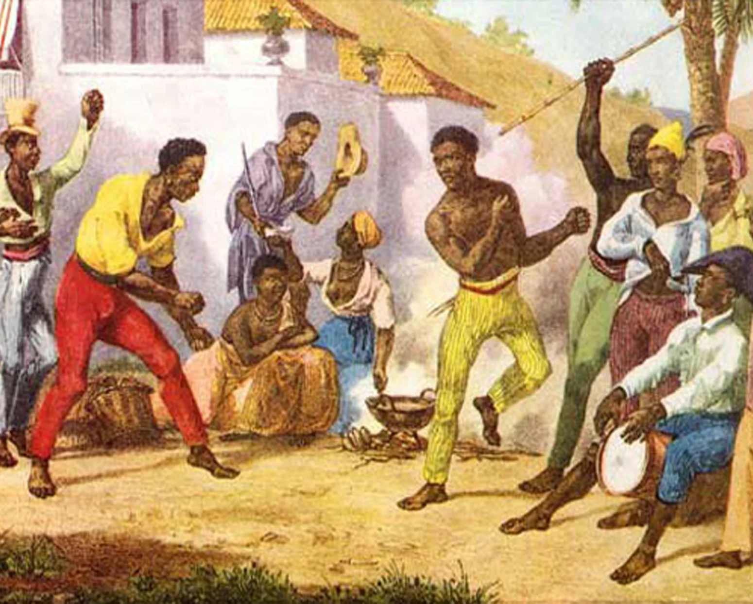 Capoeira scene
