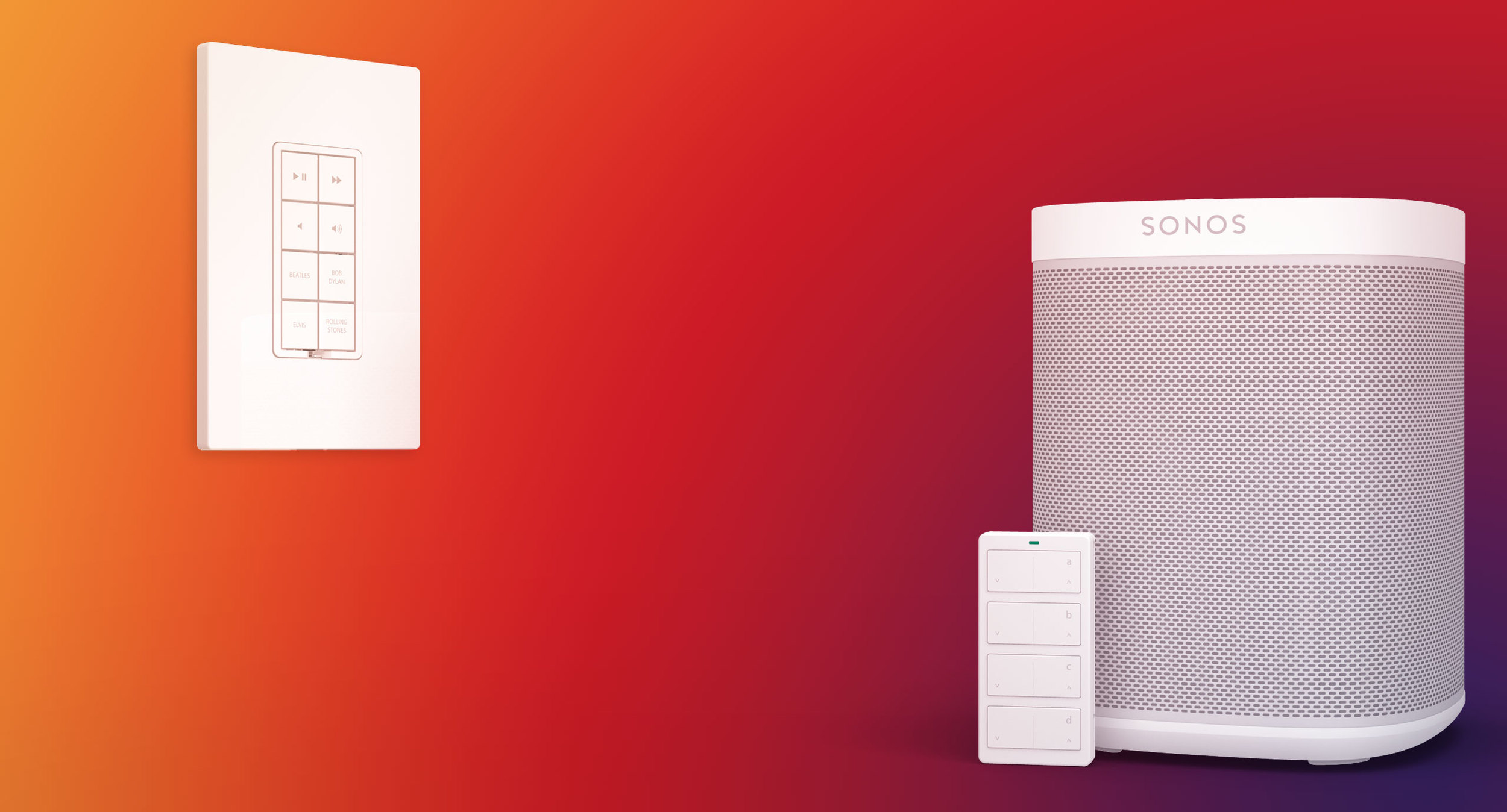 sonos wall control