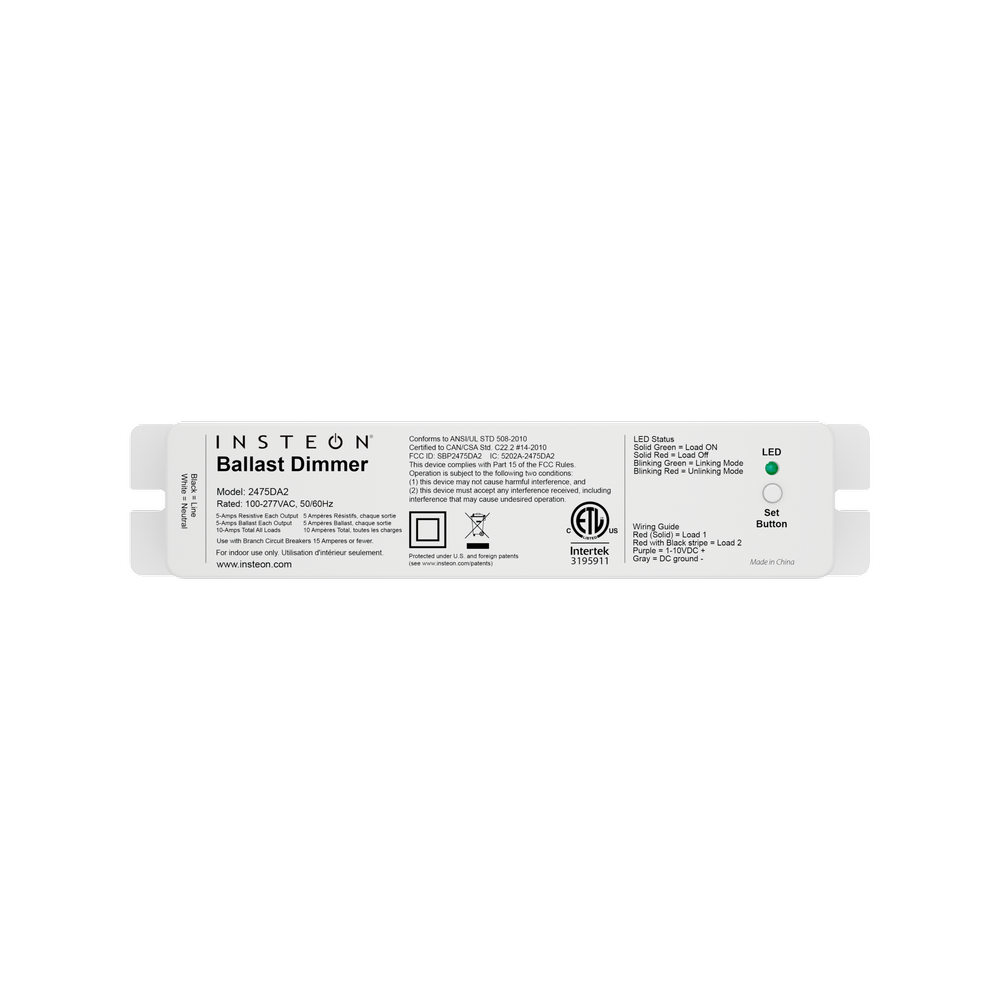 010V Ballast Dimmer — Insteon