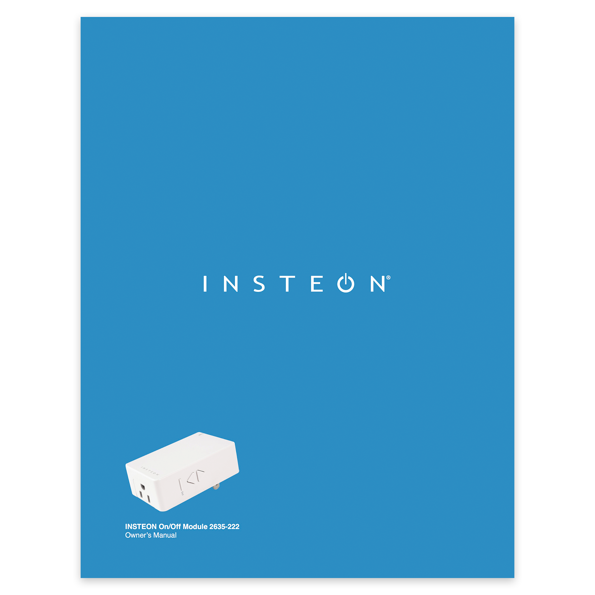White Insteon 2635-222 NST2635222 Indoor Plug-in Module