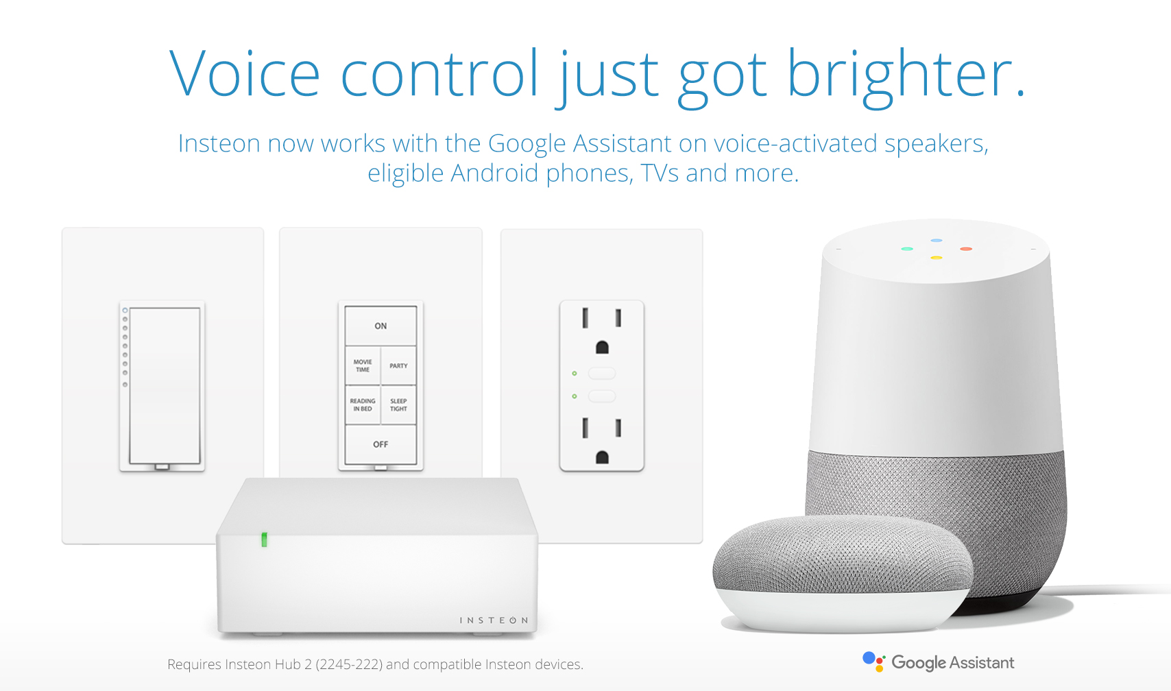 google home assistant compatible devices