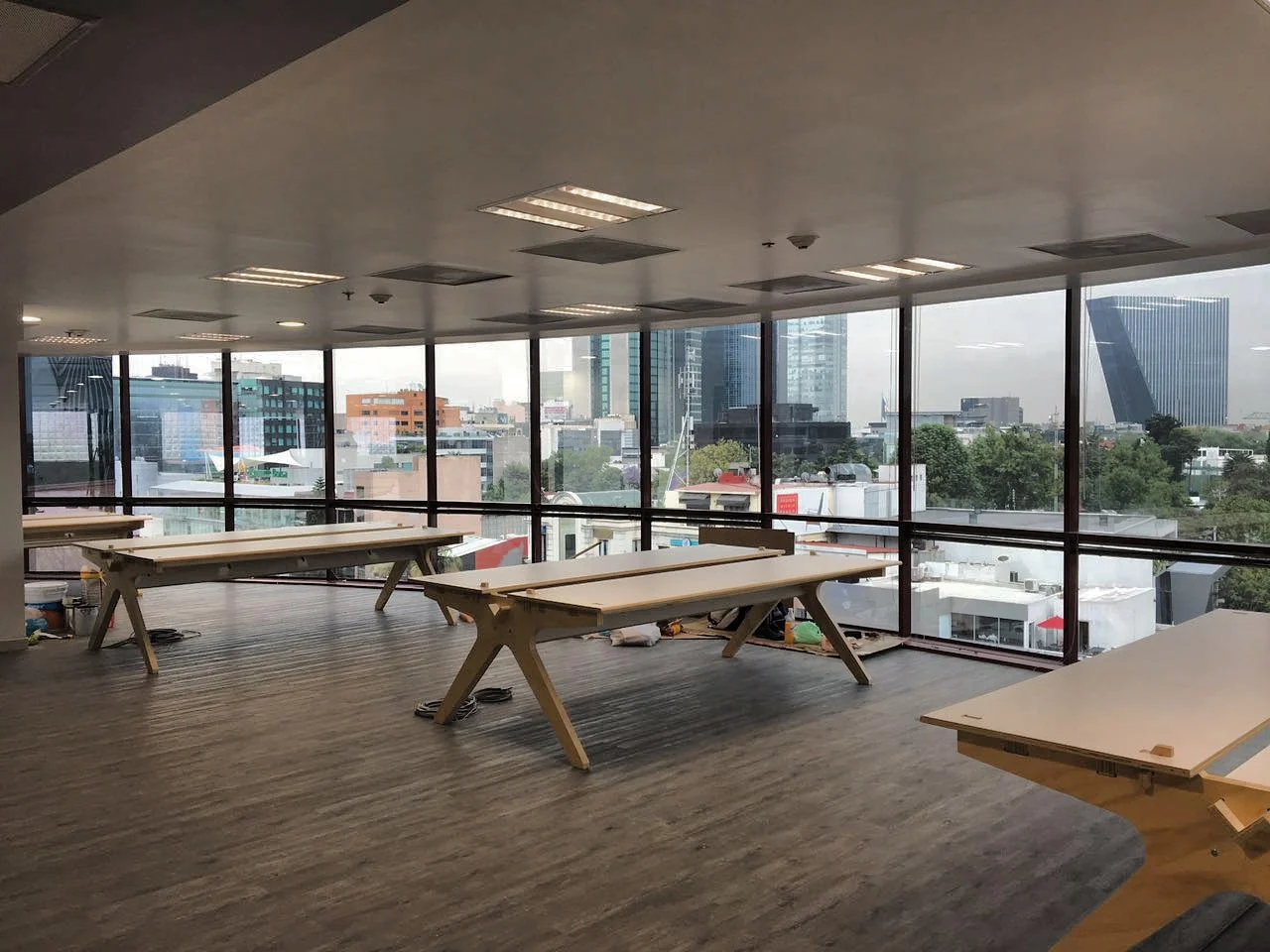Computrabajo Palmas CDMX, Mesas lean