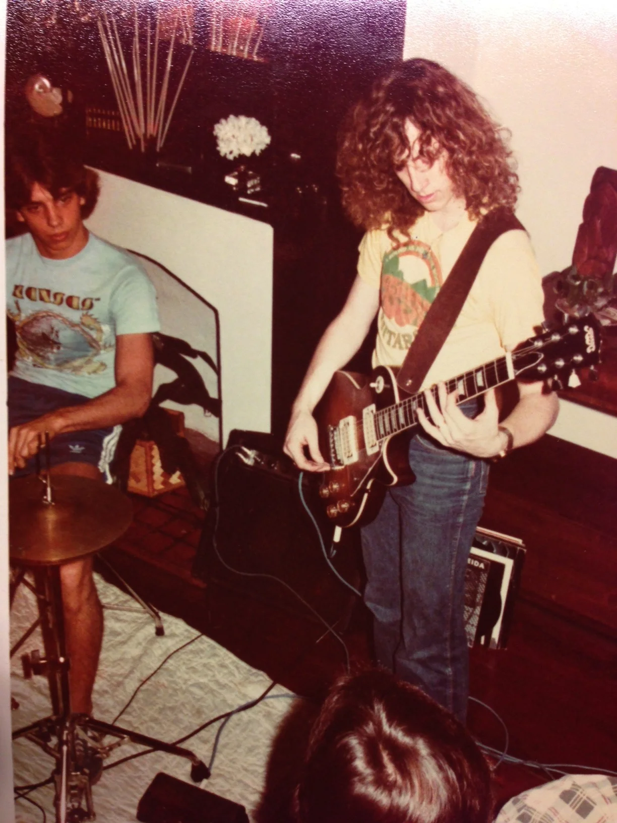 Every night it was a party in our apartment in the French Quarter of New Orleans. My Dad would have his guitar, and Mike my buddy played some serious drums, and my friend Phil would bring his guitar and we'd play & sing for hours. Oddly enough, no one in the building ever complained, except when I did my Eddie Van Halen imitations........ TOO LOUD !!! 