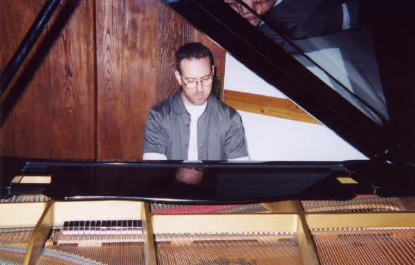 Working on an arrangement in Unique Recording NYC