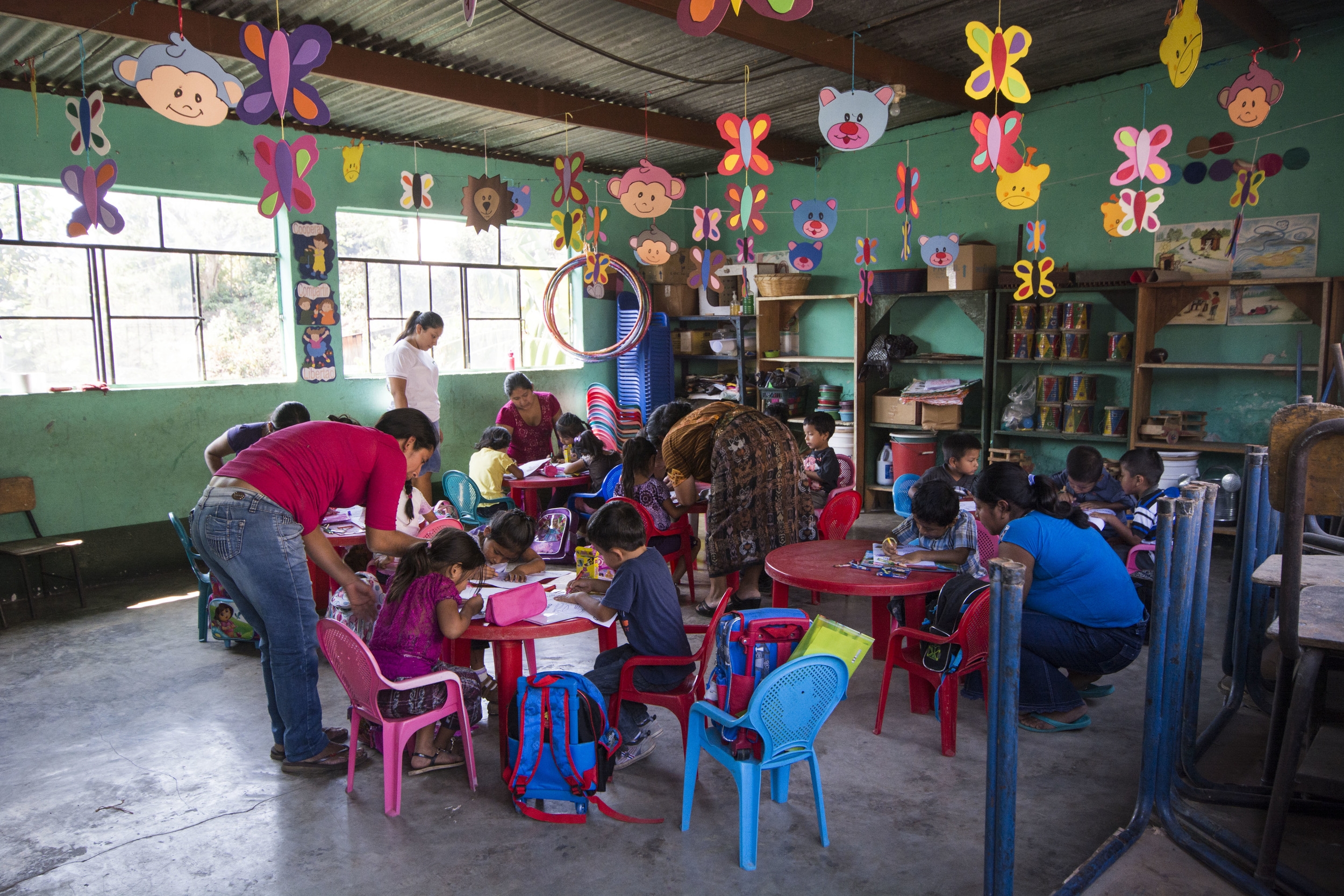  Classroom at Nueva Vida School, San Lucas Toliman, Guatemala 
