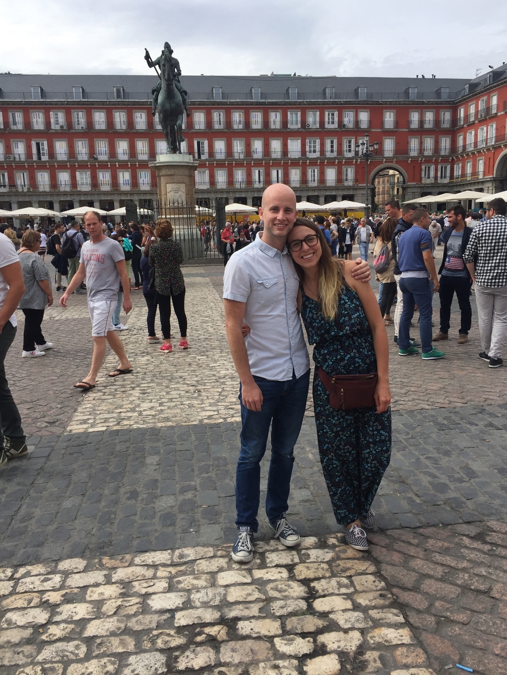  This is Plaza Mayor which is one of the many Plazas of Madrid 