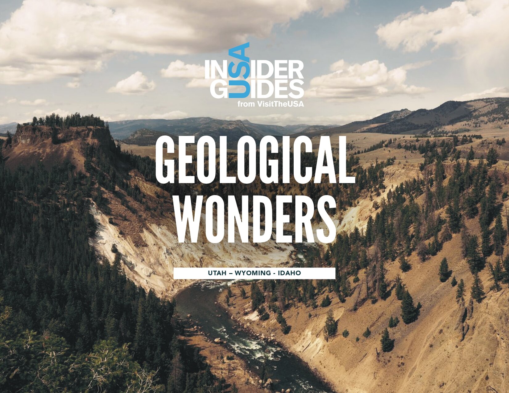 Tour the otherworldly landscapes of the Western USA. 