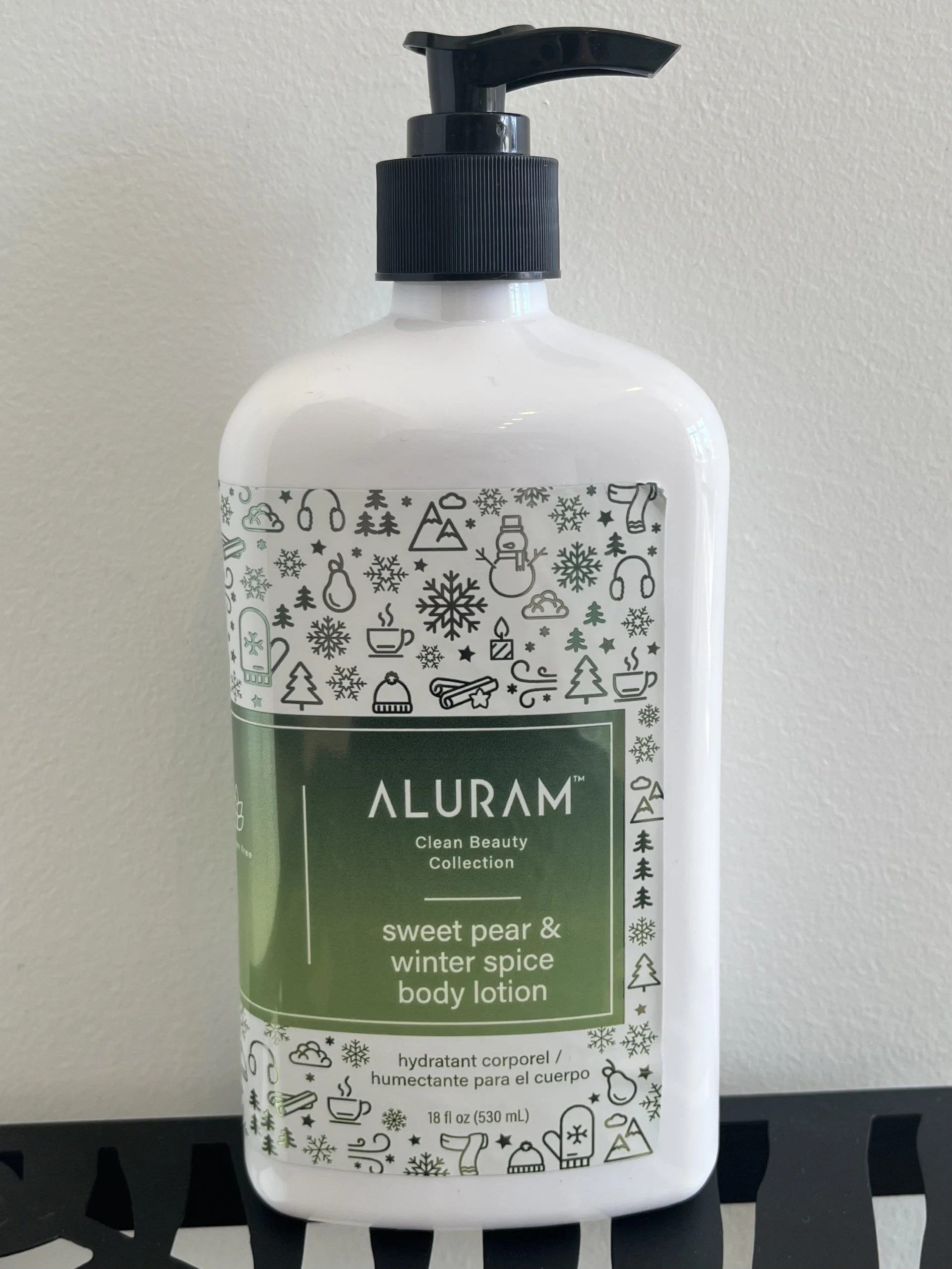 Aluram Sweet pear & winter spice body lotion