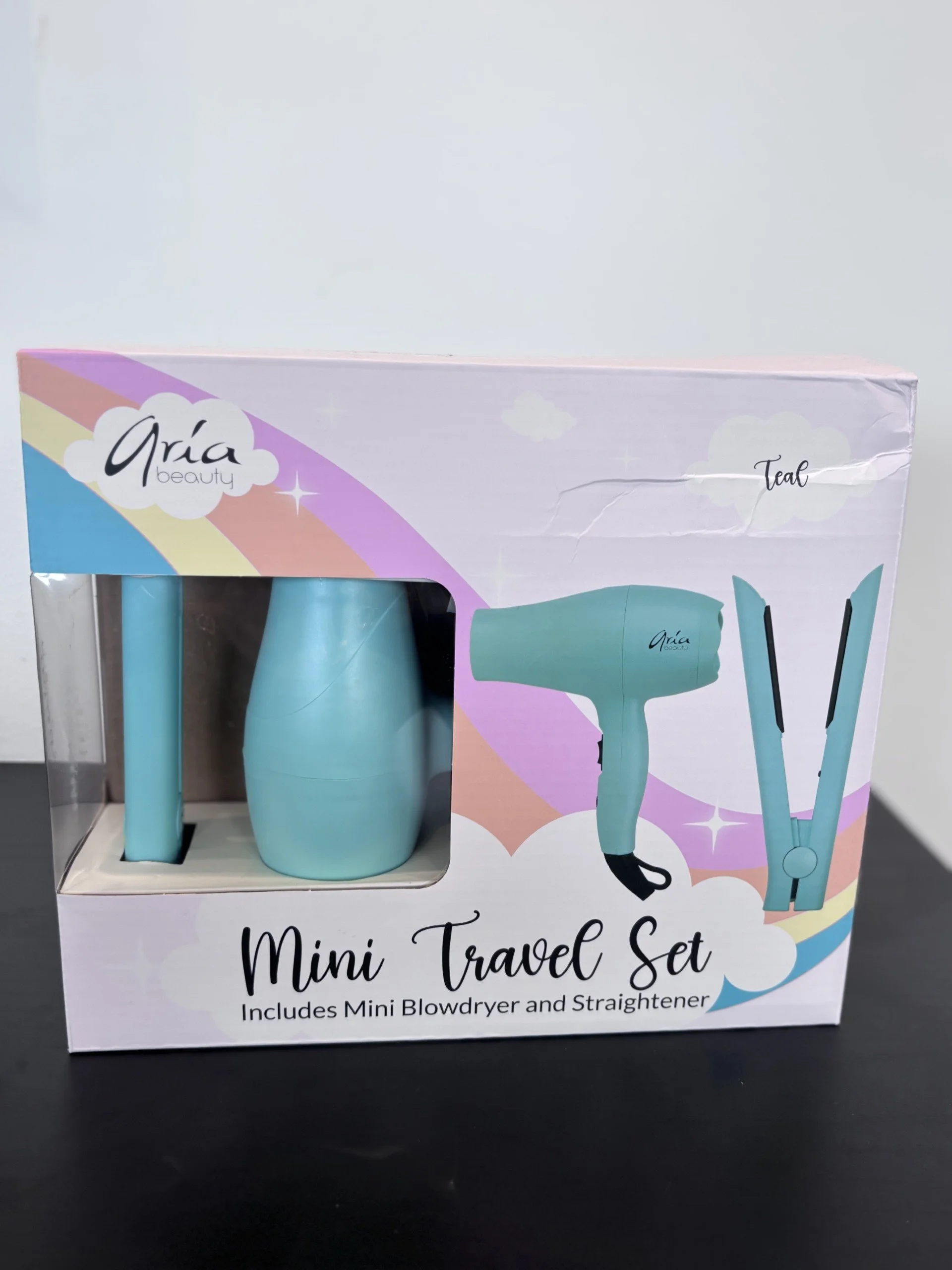 Aria Mini Travel Set-teal