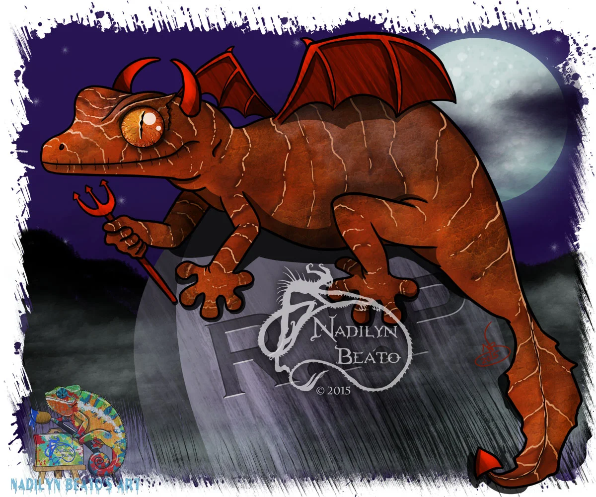 Satanic Leaf-Tailed Gecko Devil