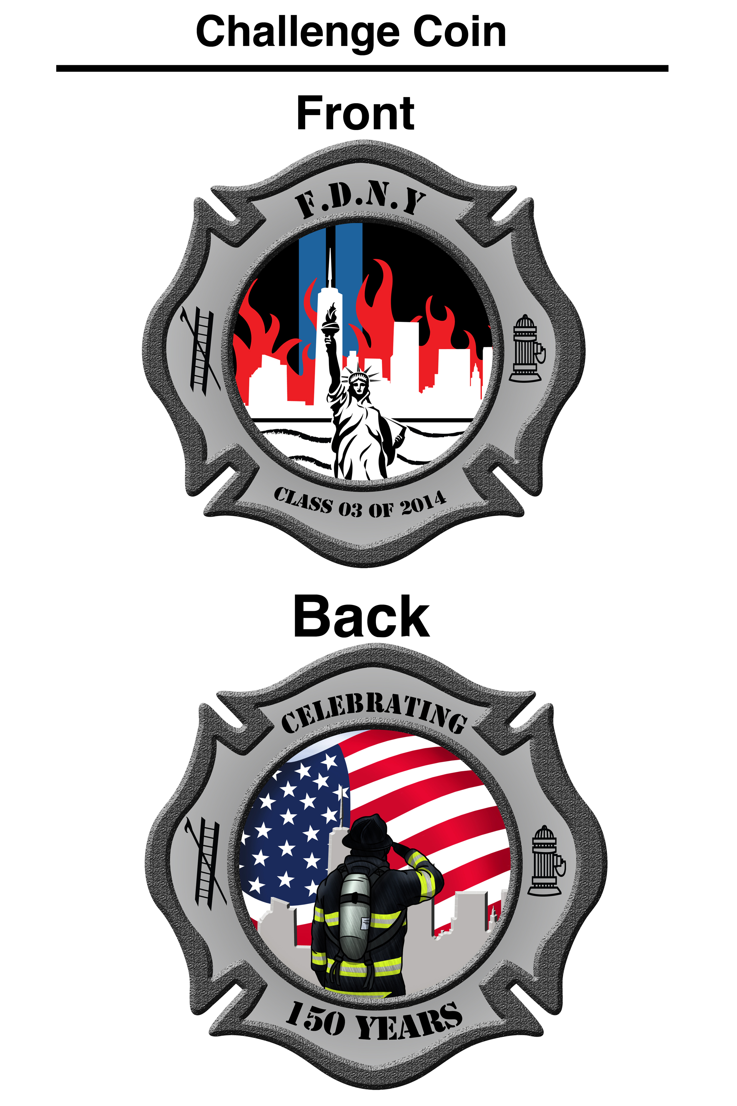 FDNY Challenge Coin Design 