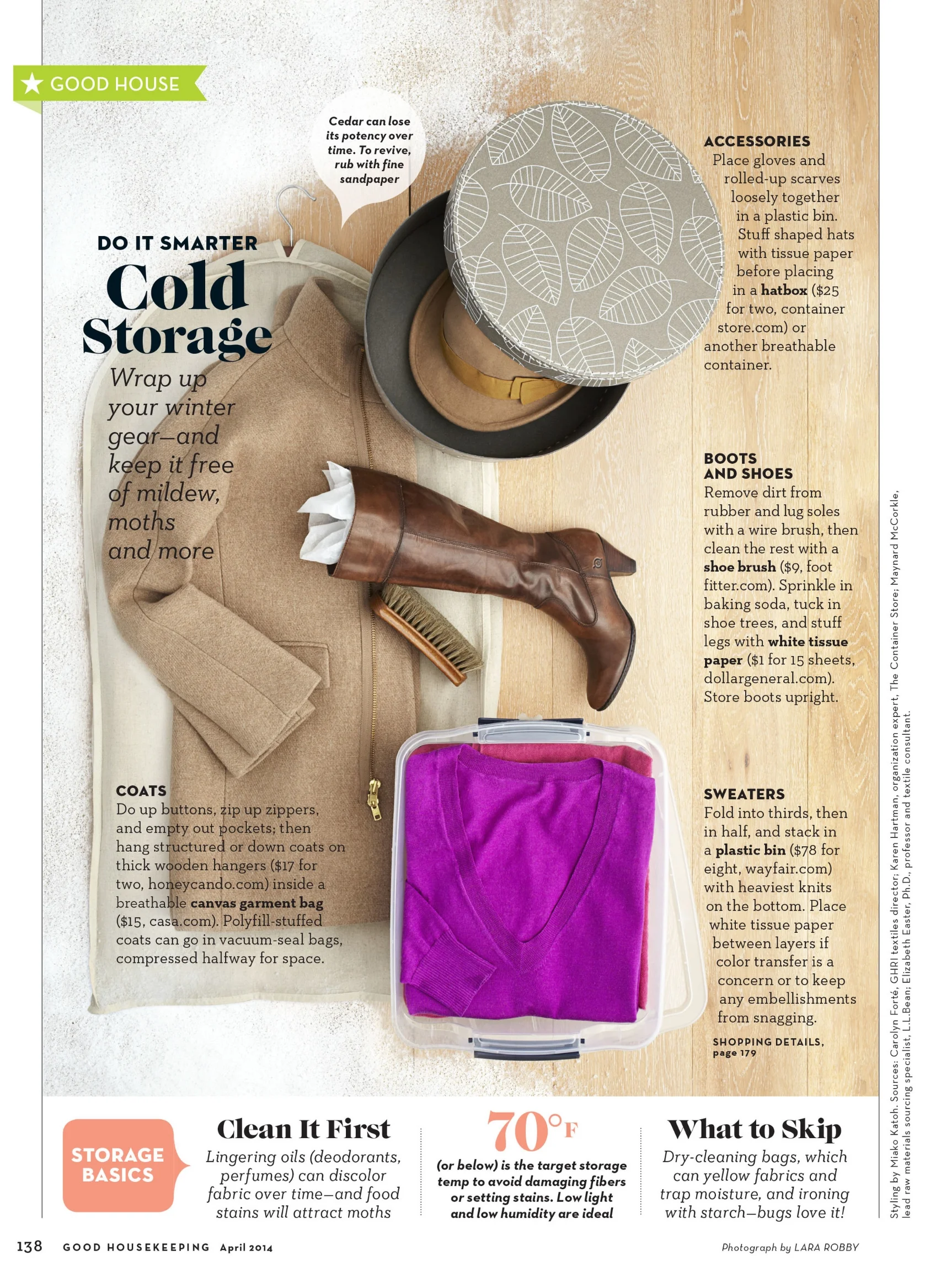 GOOD HOUSEKEEPING/Lara Robby