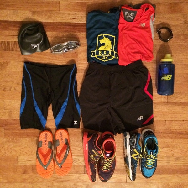 Not even close to what real triathletes have to deal with.