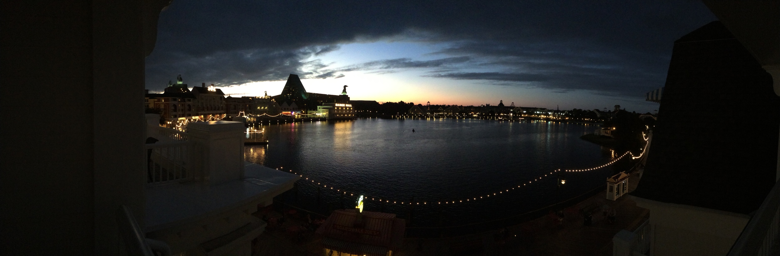Night view.